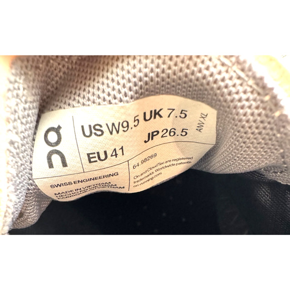 On Running Athletic Shoes in Gray and Blue - Picture 9 of 16